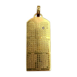 Pendentif FRED en or jaune et diamant - Castafiore