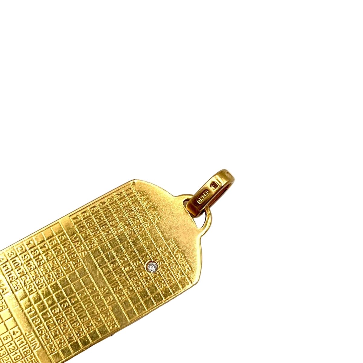 Pendentif FRED en or jaune et diamant - Castafiore