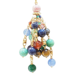 Pendentif Grappe en or jaune et pierres fines - Castafiore