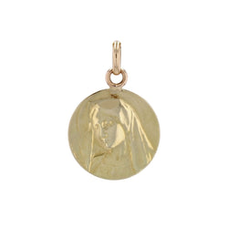 Pendentif HENRI DROPSY Vierge en or jaune - Castafiore