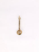 Pendentif long en or, platine et diamants - Castafiore