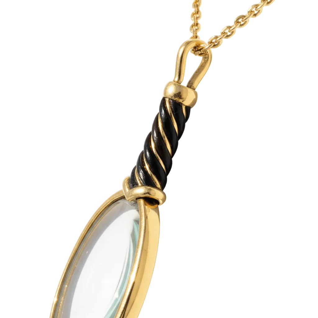 Pendentif Miroir en or jaune - Castafiore