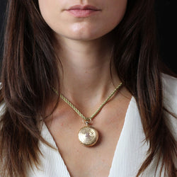 Pendentif MONTRE De col en or rose - Castafiore