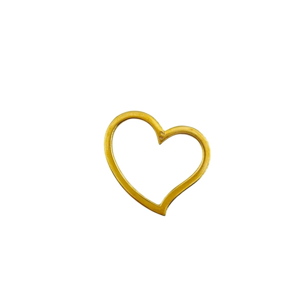 Pendentif O.J. PERRIN Coeur en or jaune - Castafiore