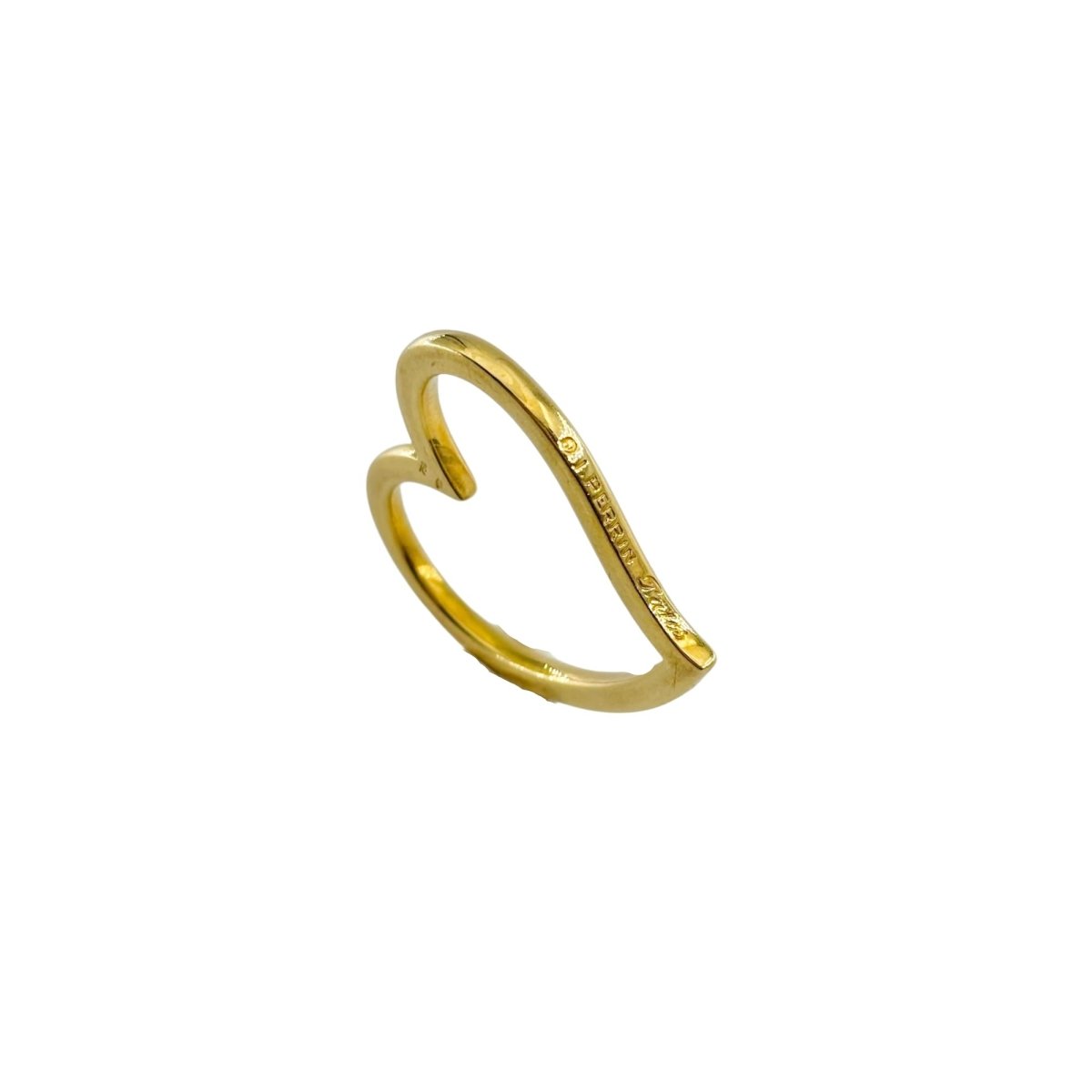 Pendentif O.J. PERRIN Coeur en or jaune - Castafiore