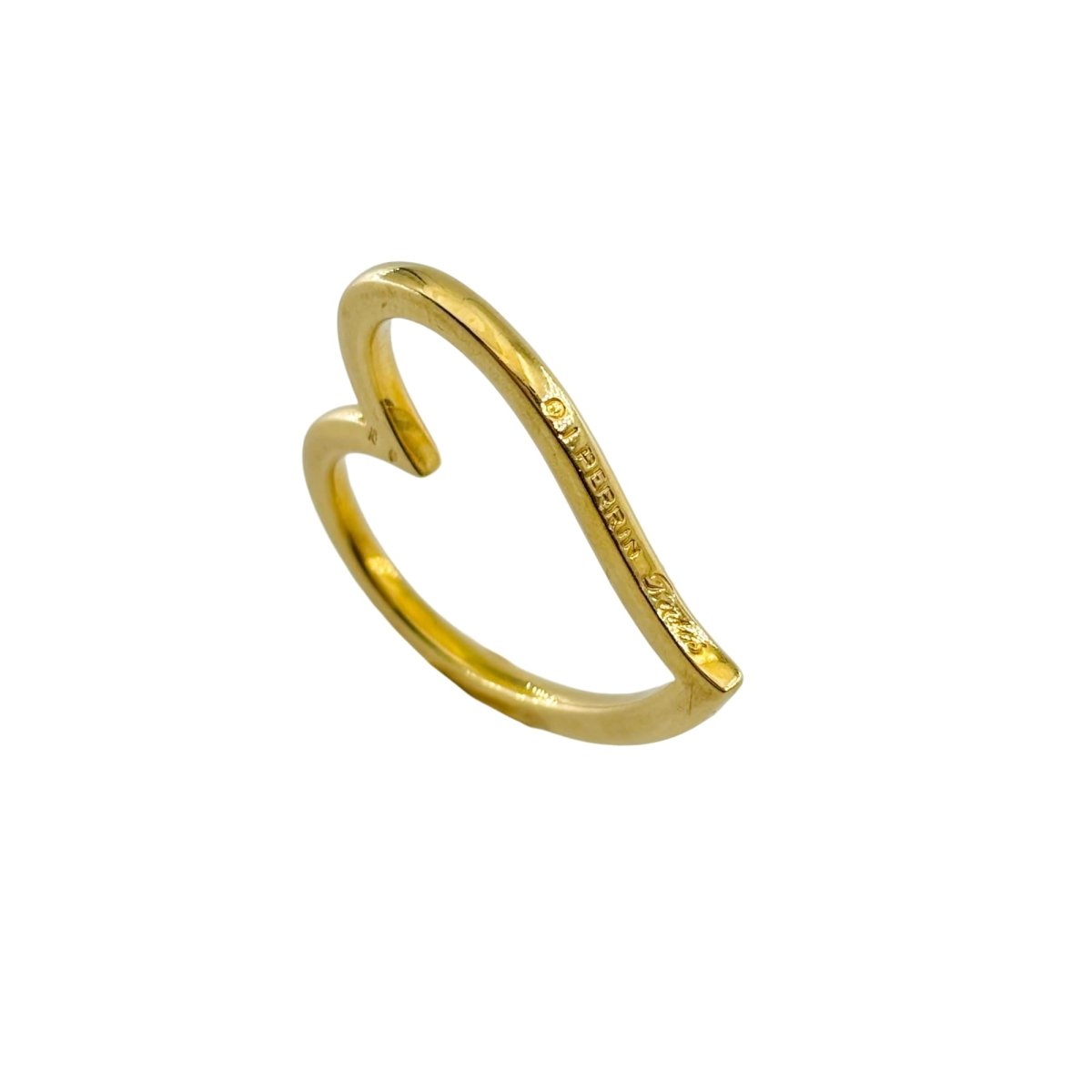 Pendentif O.J. PERRIN Coeur en or jaune - Castafiore