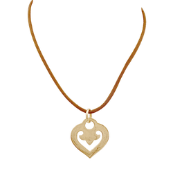 Pendentif OJ.PERRIN "Coeur Légendes" en or jaune - Castafiore