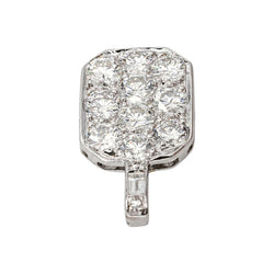 Pendentif Or blanc Diamant - Castafiore