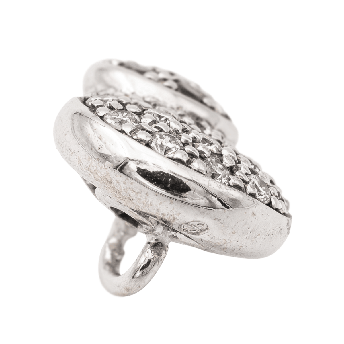 Pendentif Or blanc Diamant - Castafiore