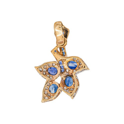 Pendentif Or blanc Saphir - Castafiore