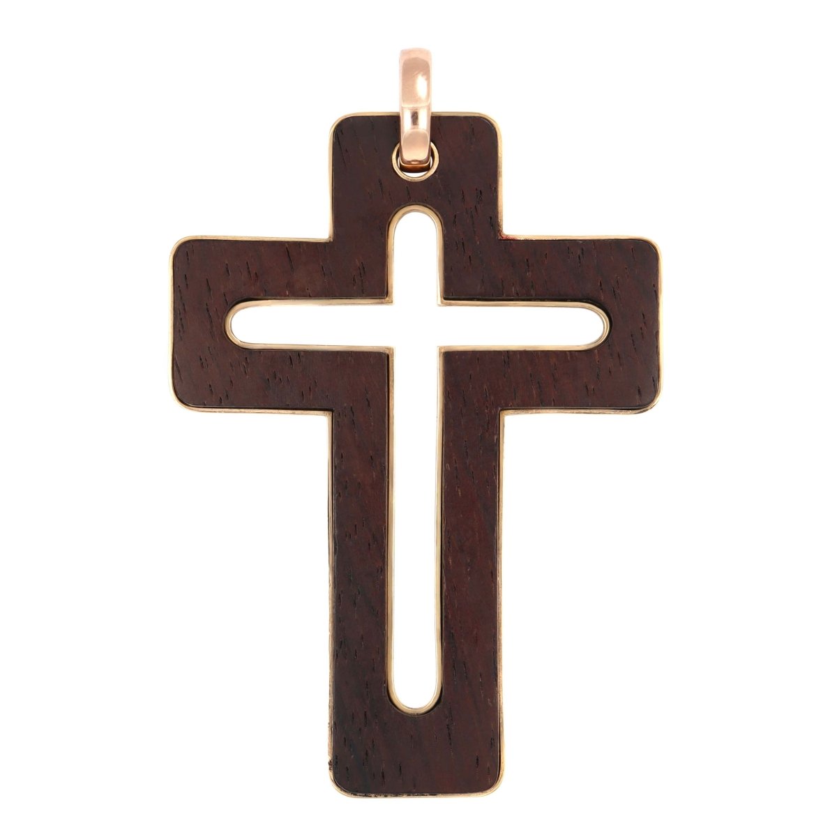 Pendentif Or et Bois d'Ã©bÃ¨ne - Castafiore