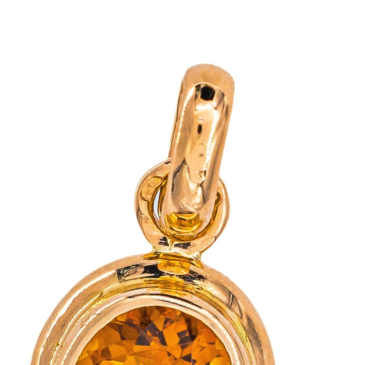 Pendentif Or jaune Citrine - Castafiore