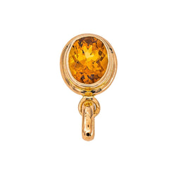 Pendentif Or jaune Citrine - Castafiore