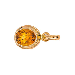 Pendentif Or jaune Citrine - Castafiore