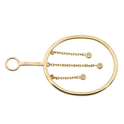 Pendentif Or jaune Diamant - Castafiore