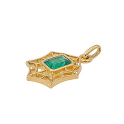 Pendentif Or jaune Emeraude - Castafiore