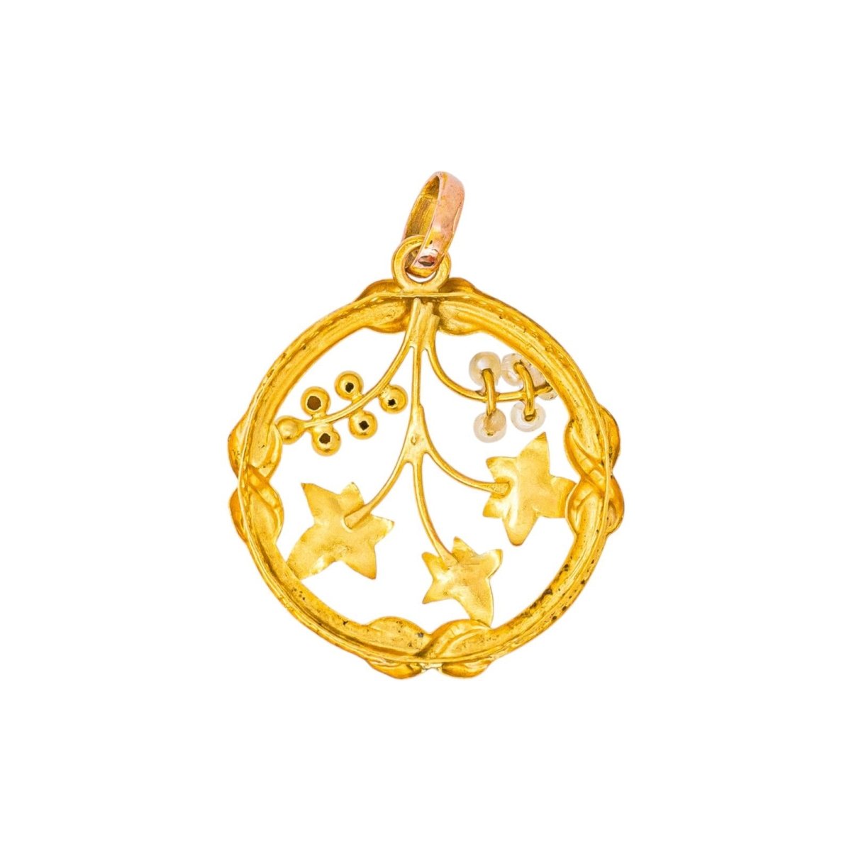 Pendentif Or jaune Perle - Castafiore