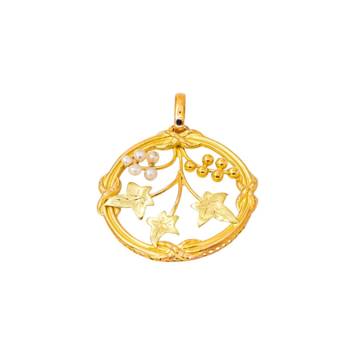 Pendentif Or jaune Perle - Castafiore