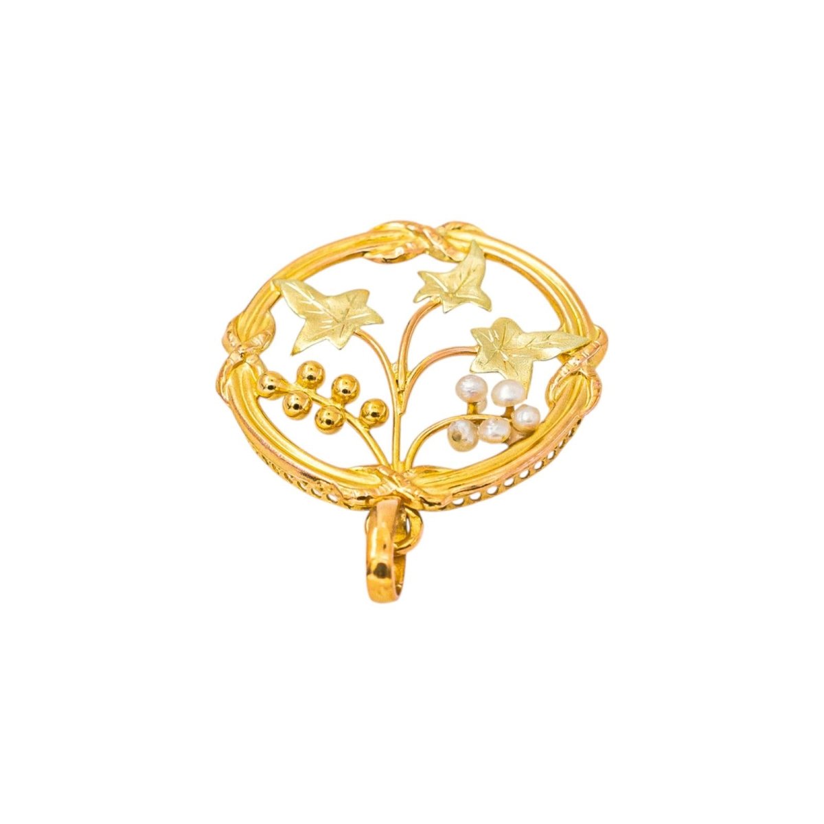 Pendentif Or jaune Perle - Castafiore