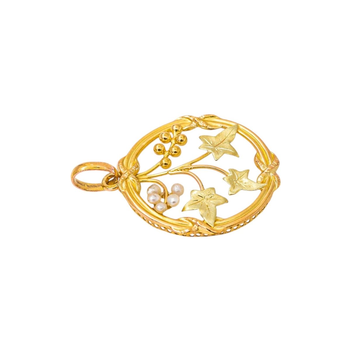 Pendentif Or jaune Perle - Castafiore
