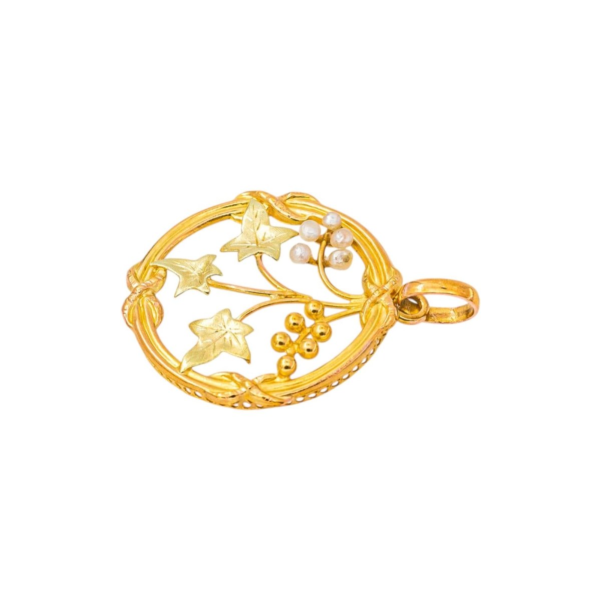 Pendentif Or jaune Perle - Castafiore