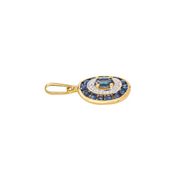 Pendentif Or jaune Saphir - Castafiore