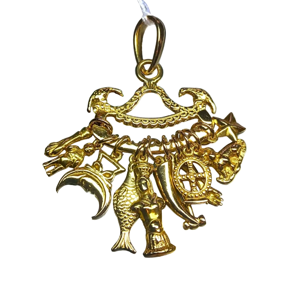 Pendentif PENCA DE BALANGANDAN en or jaune - Castafiore