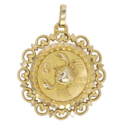 Pendentif PERROUD Signe zodiaque en or jaune - Castafiore