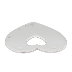 Pendentif POIRAY "Cœur" en Or blanc - Castafiore