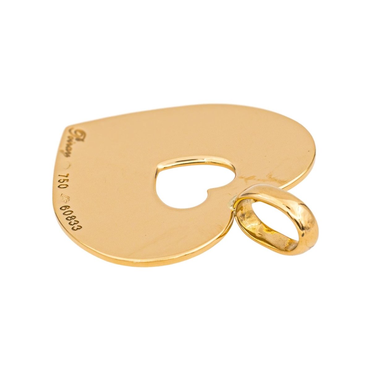Pendentif POIRAY "Cœur" en or jaune - Castafiore