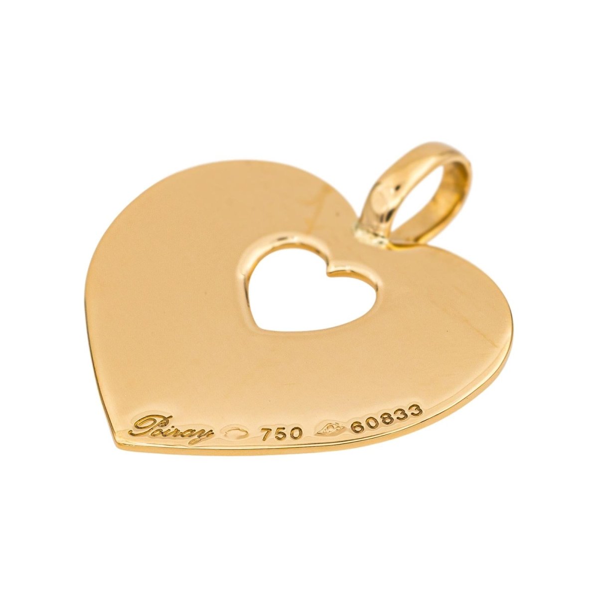 Pendentif POIRAY "Cœur" en or jaune - Castafiore