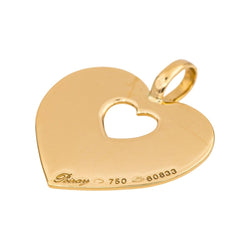 Pendentif POIRAY "Cœur" en or jaune - Castafiore
