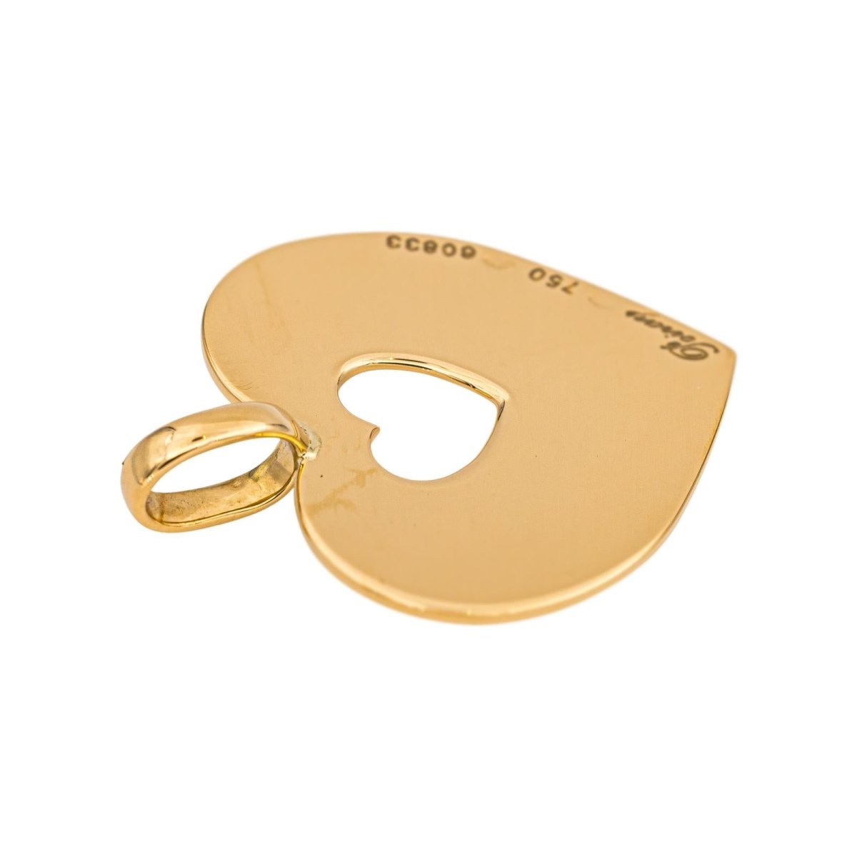 Pendentif POIRAY "Cœur" en or jaune - Castafiore