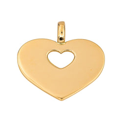 Pendentif POIRAY "Cœur" en or jaune - Castafiore