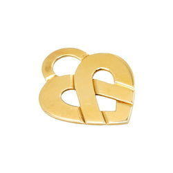 Pendentif POIRAY "Coeur Entrelacé" en or jaune - Castafiore