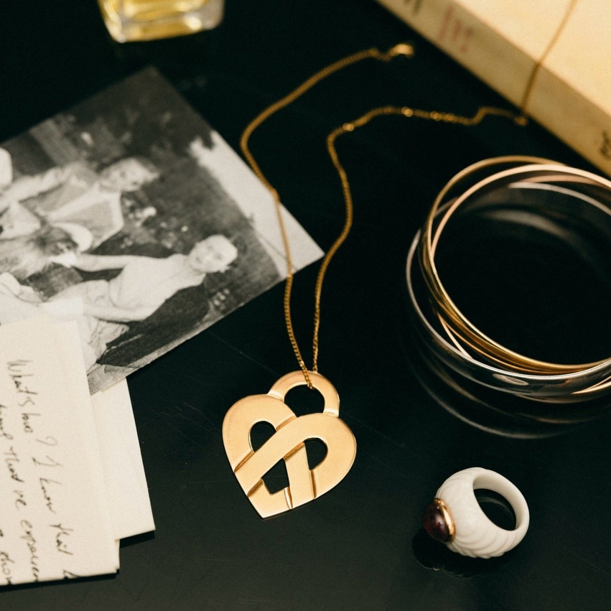 Pendentif POIRAY "Coeur Entrelacé" en or jaune - Castafiore