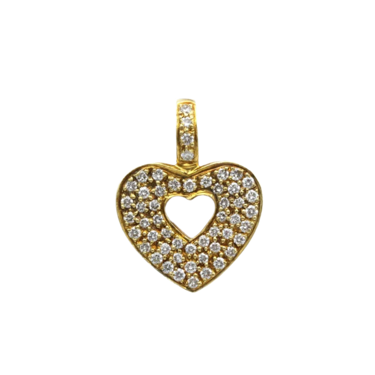 Pendentif POIRAY - Or jaune et diamants - Castafiore