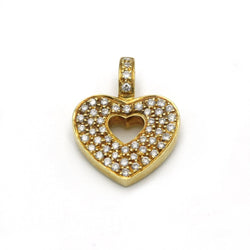 Pendentif POIRAY - Or jaune et diamants - Castafiore
