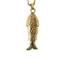 Pendentif poisson articulé en or jaune - Castafiore