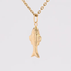 Pendentif poisson en or jaune - Castafiore
