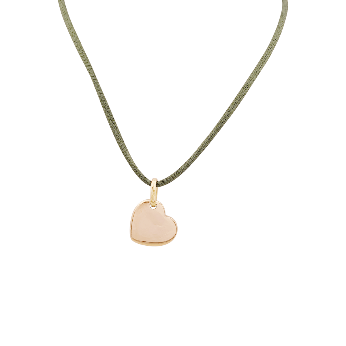 Pendentif POMELLATO "Coeur" en or rose et or jaune. - Castafiore