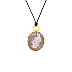 Pendentif POMELLATO "Eva" en or rose et camée - Castafiore