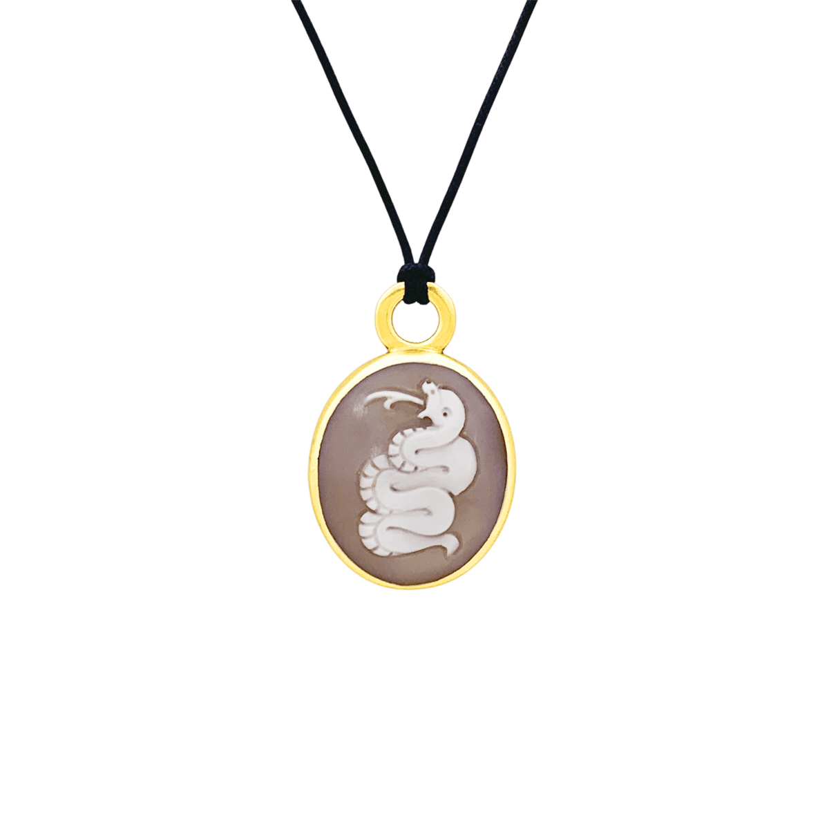 Pendentif POMELLATO "Eva" en or rose et camée - Castafiore
