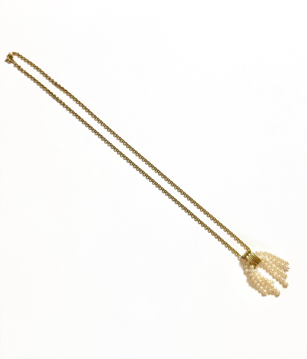 Pendentif pompon de perles de Cartier - Castafiore
