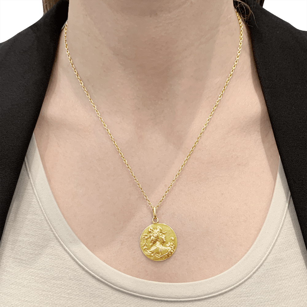 Pendentif PROSPER en or jaune - Castafiore