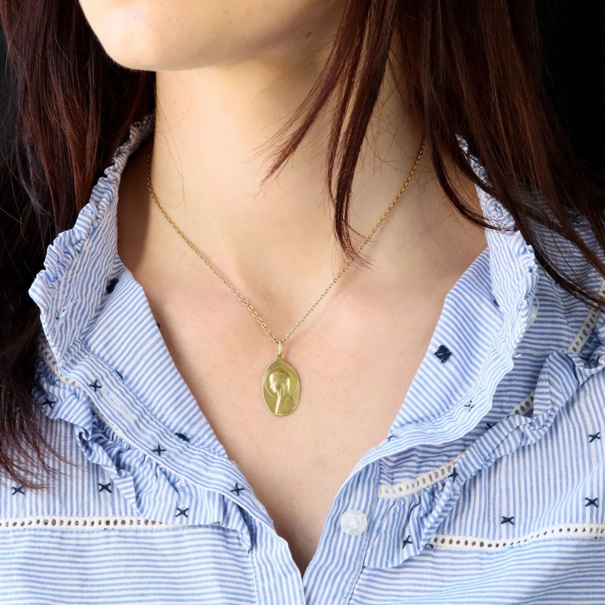 Pendentif REZE en or jaune - Castafiore