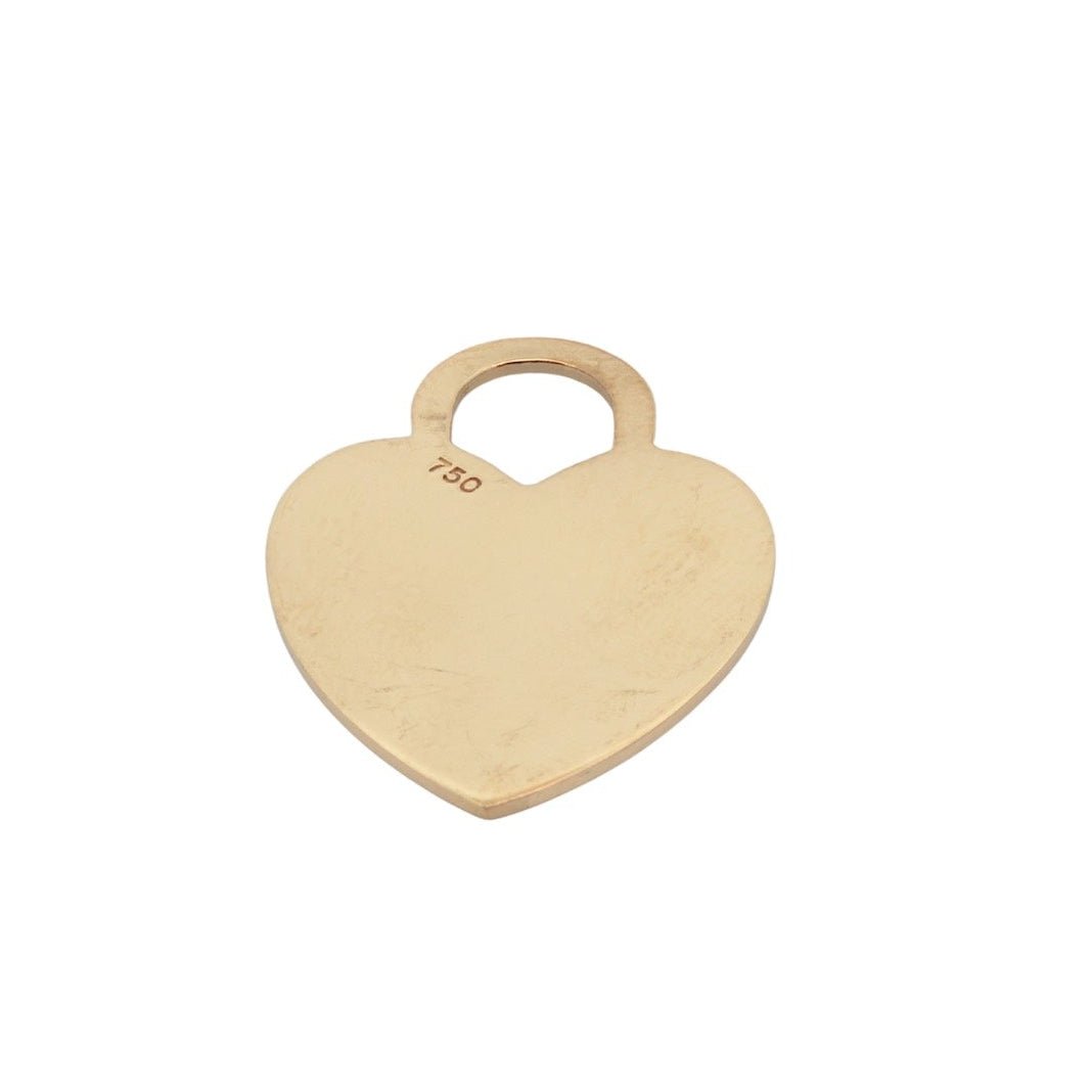 Tiffany & Co heart pendant in 18k gold