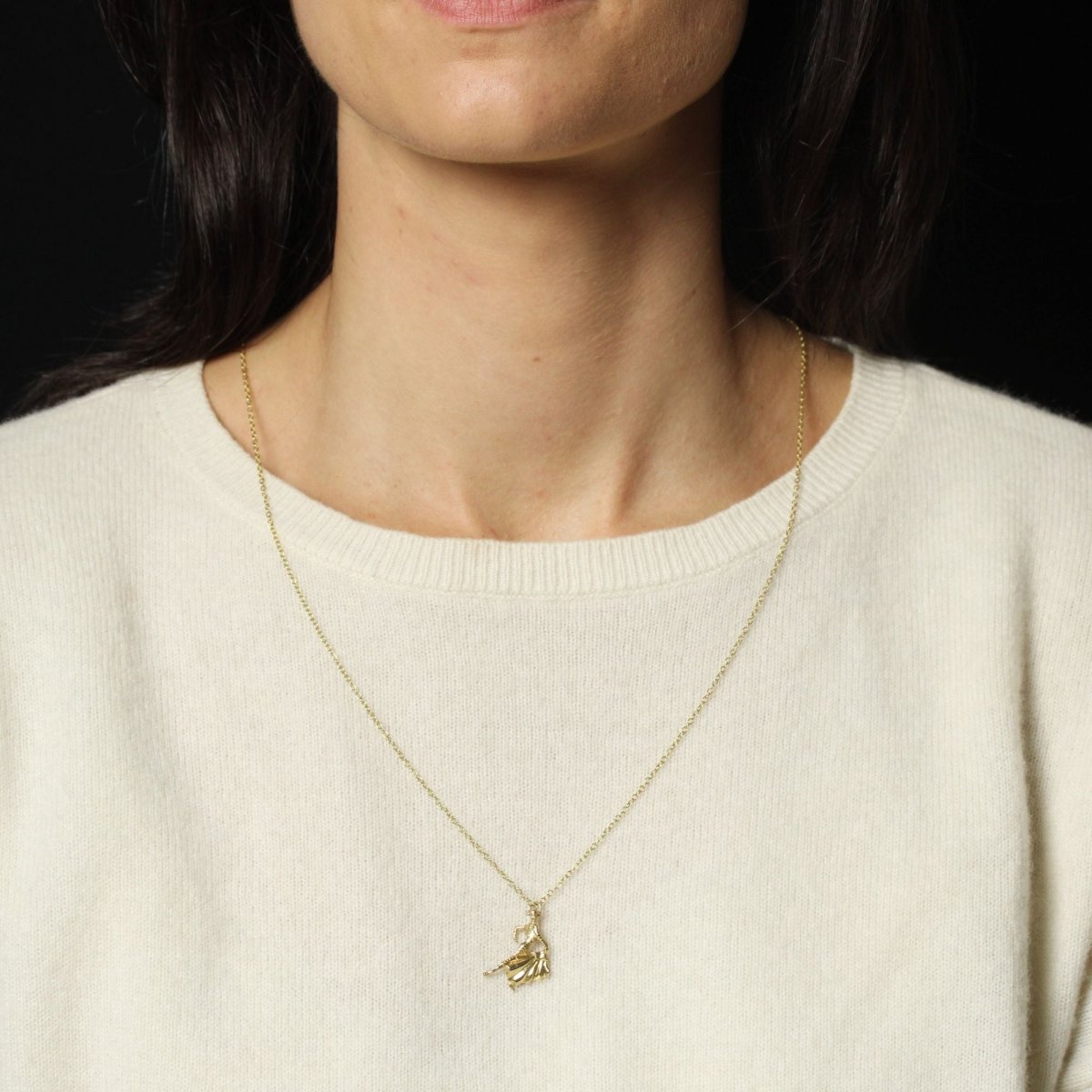 Pendentif Torero Matador en or jaune - Castafiore