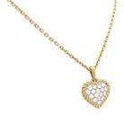 Pendentif VAN CLEEF & ARPELS "Coeur" en or jaune et diamant - Castafiore