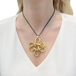 Pendentif vintage Maison VAN CLEEF & ARPELS en or jaune - Castafiore